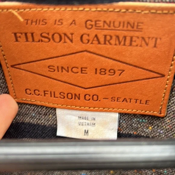 Filson Lined Denim Cruiser Jacket - Picture 3 of 9